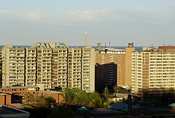 Moss Park Buildings Toronto